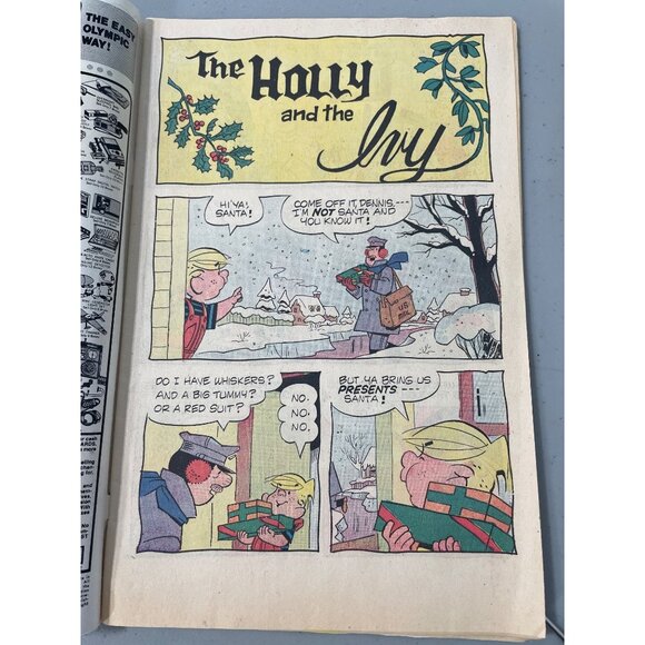 Fawcett Dennis The Menace Christmas Special 1975 Bonus Magazine Series Comic - Picture 3 of 7
